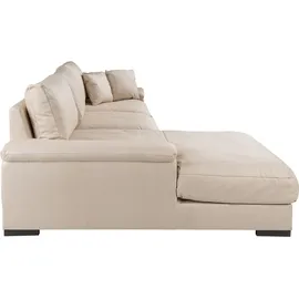 A.Z. Iwaniccy Ecksofa - Schwarz - Metallfüße