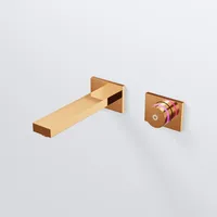 Steinberg Serie 390 Waschtischarmatur Rose Gold