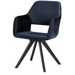 Woodford Armlehnstuhl  Berlin ¦ blau ¦ Maße (cm): B: 57 H: 85 T: 67.0
