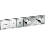 Hansgrohe RainSelect Duschthermostat Unterputz für 2 Verbraucher Chrom 15380000