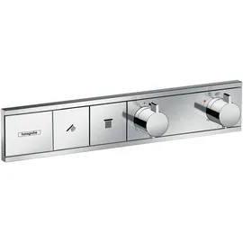 Hansgrohe RainSelect Duschthermostat Unterputz für 2 Verbraucher Chrom 15380000