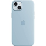 Apple iPhone 15 Plus Silikon Case mit MagSafe - Hellblau