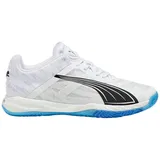 Puma Erwachsene Accelerate NitroTM SQD Handballschuhe 46.5 White Bluemazing Black Blue - 46.5 EU