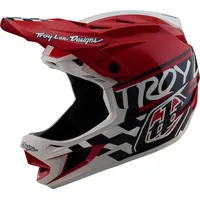 Troy Lee Designs D4 Polyacrylite MIPS Downhillhelm - white/