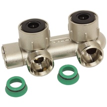 Simplex Umlenkstück Eck Thermostat-Heizkörperventil & Mischventil, E2/50 - Präzise Heizungsregelung - F10079