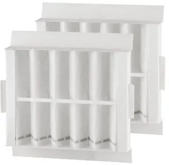 Helios 40849 Ersatzluftfilter Coarse 65%/G4 zu KWL EC 70 / ET, 2 Stück