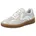 Plateausneaker Silber/Weiß 42