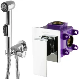 PaulGurkes PGSETBIDET4 Bidetarmatur Silberfarben