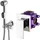 PaulGurkes PGSETBIDET4 Bidetarmatur Silberfarben