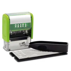 Trodat Deine Dinge Stempel DIY (zum Selbersetzen/ Typo, 37x14 mm) /