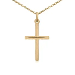 Kette mit Anhänger FIRETTI "Schmuck Geschenk Gold 333 Halsschmuck Halskette Goldkette Ankerkette", gold (goldfarben), Halsketten, Damen, Gelbgold 333, L: 45cm
