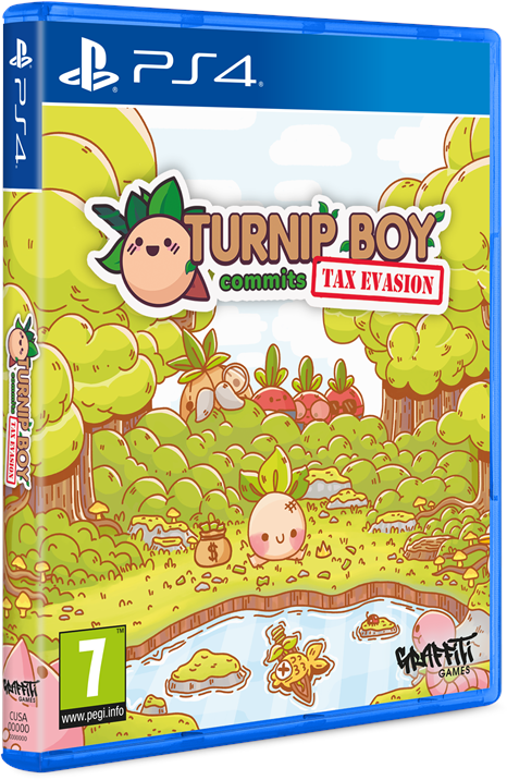 Turnip Boy Commits Tax Evasion - Sony PlayStation 4 - Action/Abenteuer - PEGI 7