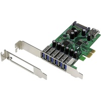 Renkforce 6+1 Port USB 3.2 Gen 1-Controllerkarte USB-A PCIe