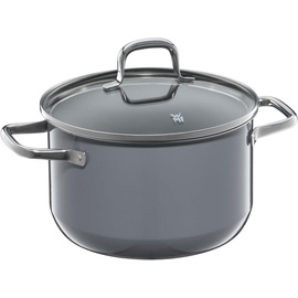 WMF Fusiontec Essential Kochtopf mit Deckel, 20 cm, Calm Grey