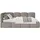 Selsey Polsterliege mit Matratze und Bettkasten ¦ grau ¦ Maße (cm): B: 220 H: 88