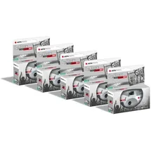 AgfaPhoto LeBox Black – White 31 mm, 27 Aufnahmen, 5er Pack
