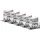 AgfaPhoto LeBox Black – White 31 mm, 27 Aufnahmen, 5er Pack