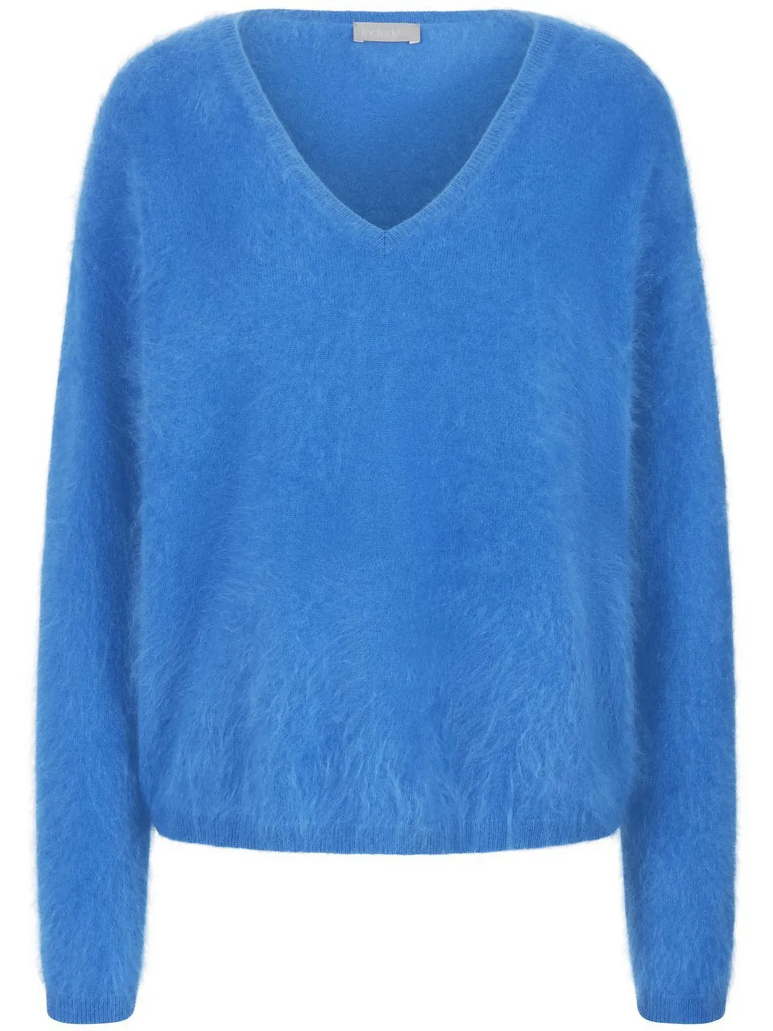 Le pull 100% cachemire  include bleu