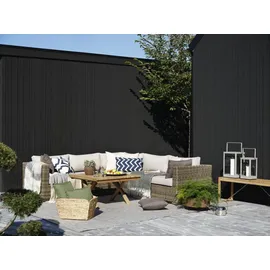 Brafab Windlicht Belfort Aluminium Beige