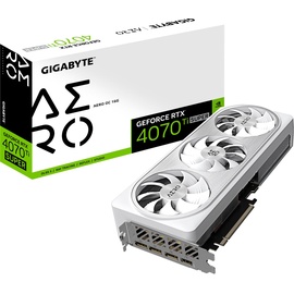 Gigabyte GeForce RTX 4070 Ti SUPER Aero OC 16G, 16GB GDDR6X, HDMI, 3x DP (GV-N407TSAERO OC-16GD)