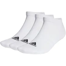 adidas Cushioned Low-Cut Socken 3er Pack White / Black 43-45