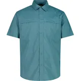 CMP Kurzarmhemd Blau 46