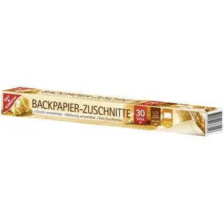 gut & günstig Backpapier Zuschnitte 30ST