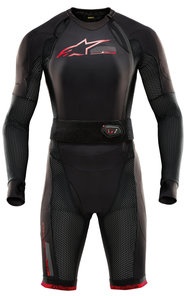 Alpinestars Tech-Air 10 Airbag System Speziell für die Rennstrecke entwickelt! rot M