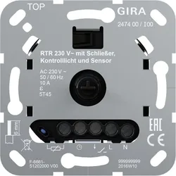 Gira Raumtemperaturregler 247400