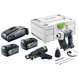 Festool DWC 18-2500 Basic inkl. 2 x 5,0 Ah + Systainer