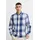 !Solid Langarmhemd Blau M