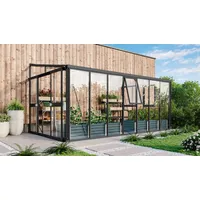 Vitavia Helena 11900 Alu grau ESG 3 mm / Dach HKP 10 mm 11,8 m²