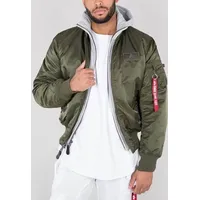 Alpha Industries MA-1 D-Tec Bomberjacke dark green, Größe: 3XL