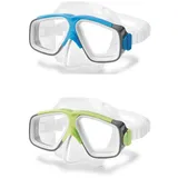 Intex 55975 – Verschiedene Surf-Rider-Maske, 1 Stück, latexfrei, Mehrfarbig, ab 8 Jahren