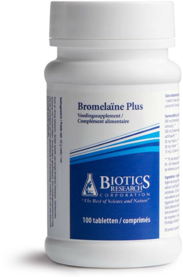 Biotics Research® Bromelaïne Plus 100 pc(s) comprimé(s)