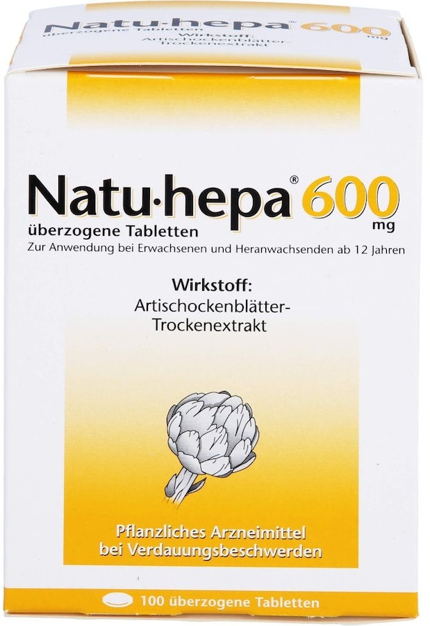 Natu Hepa NATU HEPA 600 mg überzogene Tabletten Galle