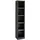 Möbel Boss Aktenregal 43 x 38 x 204 cm Grau/Schwarz