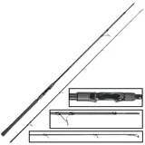 Zeck All Black 2,40m 30-80g 2 Teile Spinnrute, Raubfischrute