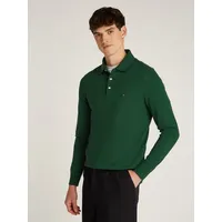 Tommy Hilfiger Langarm-Poloshirt »1985 SLIM LS POLO«, Gr. XL, Ornamental Green, , 71057869-XL