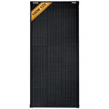 enjoy solar Solarmodul FULL BLACK Monokristallin PERC-Zellen 50W- 200W 12V, Monokristallin PERC, (Leistungsgarantie bis 10 Jahren mit 90% und bis 25 Jahren mit 80), Full black design, Aufbau mit 182mm 10BB Mono Solarzellen
