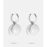 Liebeskind Berlin Creolen The Organic Treasure silberfarben 14mm