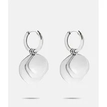 Liebeskind Berlin Creolen The Organic Treasure silberfarben 14mm