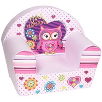 Knorrtoys Kindersessel Owl rosa