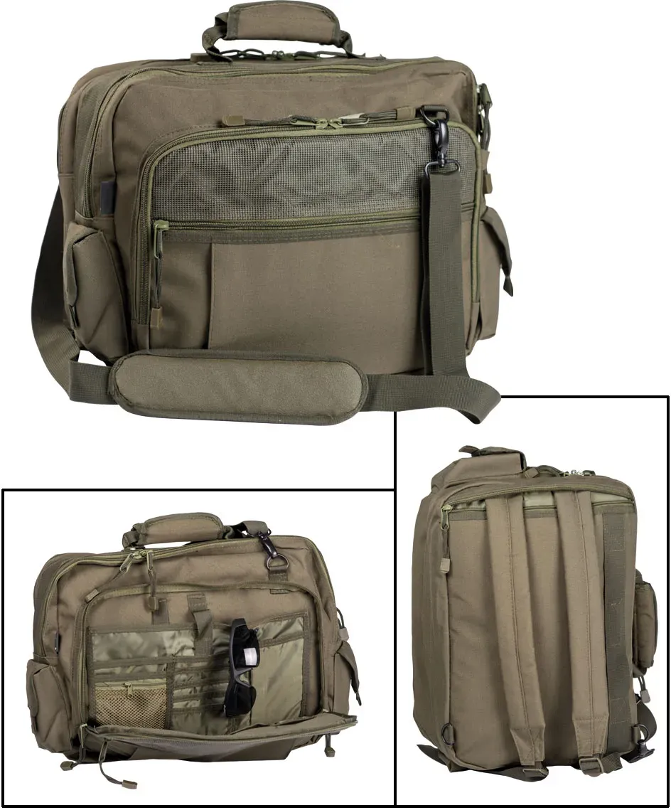 Mil-Tec Aviator, porte-documents - Olive