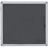 MCW Pinnwand 68 x 65 cm Schwarz