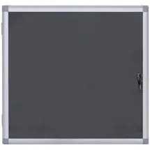 MCW Pinnwand 68 x 65 cm Schwarz