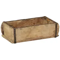 VidaXL Tablett 30x15x9 cm Altholz Massiv