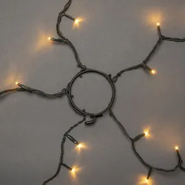 Konstsmide Baummantel Lichterkette LED 2,40 m Bernstein