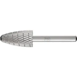 HSS Frässtift Baumform H Ø 16x30mm Schaft-Ø 6 mm Z 3 universal mittel fein Spanbrecher