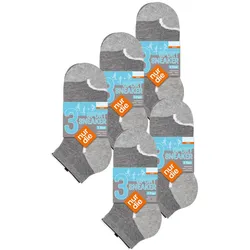 NUR DIE Herren Sneakersocken Sport und Alltag Multipack